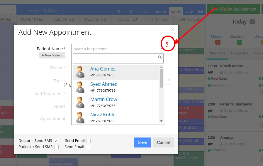 Add_walkin_appointment_healcon_practice_management_software.png